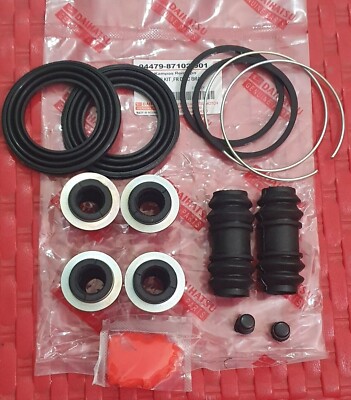 DAIHATSU CHARADE G100 G102 FRONT DISC BRAKE CYLINDER CALIPER REBUILD SEALS KIT