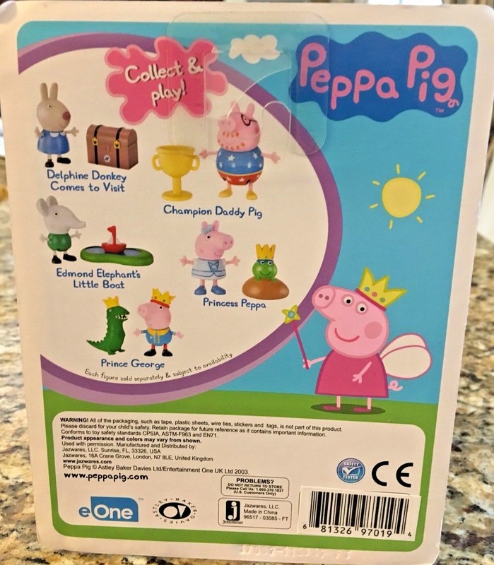 peppa pig collectible figures