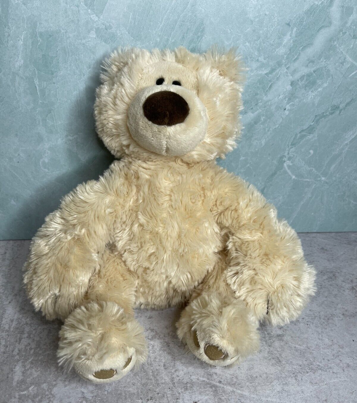 GUND Philbin Teddy Bear Plush Cream Beige Soft Stuffed Anima