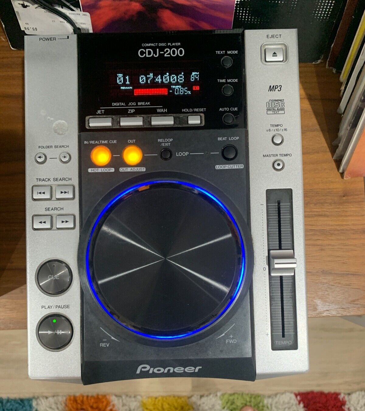PIONEER CDJ 200 RARE PERFECT CONDITION. LEARN TO MIX LIKE A REAL DJ!. 1 OF 2 PIONEER CDJ 200 RARE PERFECT CONDITION. LEARN TO MIX LIKE A REAL DJ!. 1 OF 2
