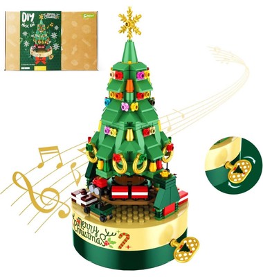 NEW 360pcs Merry Christmas Tree Building Block  DIY Music Box Âges 8+ Lego Like