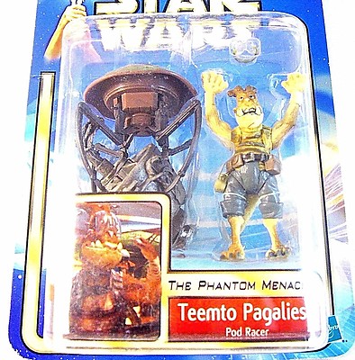 STAR WARS THE PHANTOM MENACE CARDED TEEMTO PAGALIES-POD
