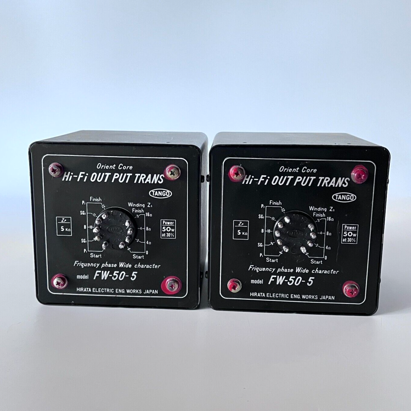 TANGO FW-50-5 Hi-Fi Output Transformer Pair Set Zp 5KΩ Power TANGO FW-50-5 Hi-Fi Output Transformer Pair Set Zp 5KΩ Power