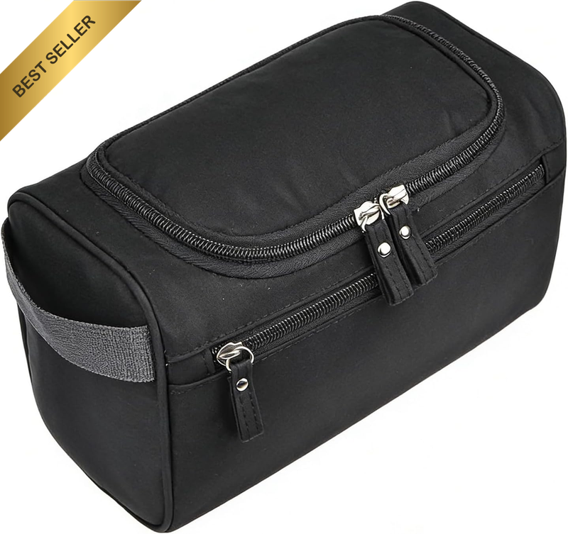 Toiletry Bag Travel Hanging for Men - Waterproof Organizer with Multi-Pockets, L