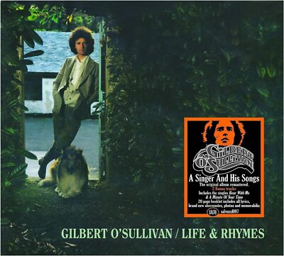 Life Rhymes - Gilbert Osullivan- Aus Stock- RARE MUSIC CD