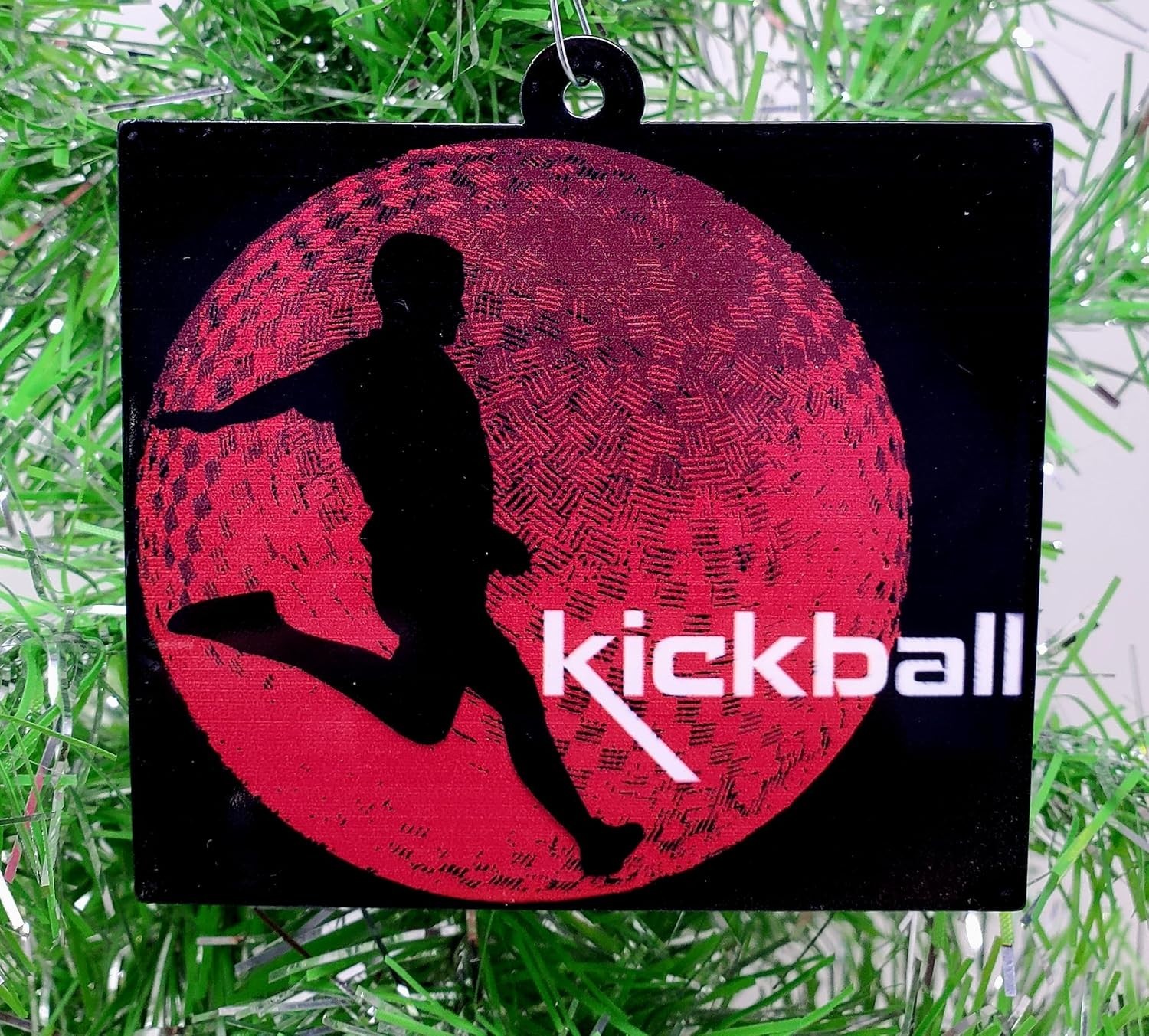 Kickball Lover Christmas Ornament