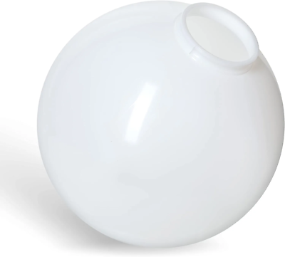 Lamp post globes 12 inch deals