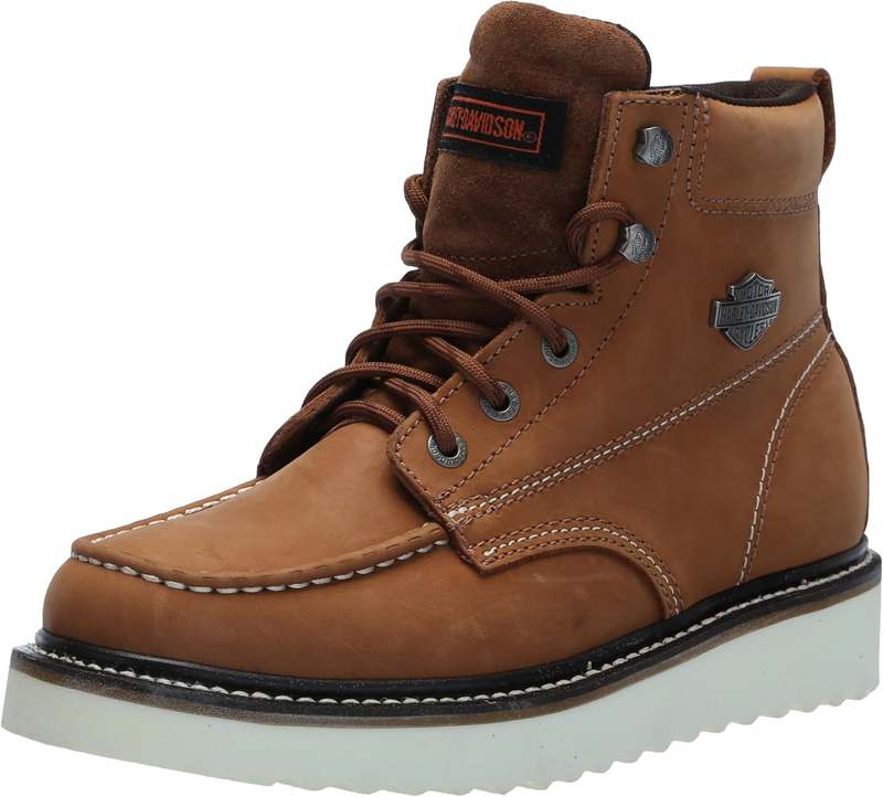 Harley-Davidson Men's Beau 7.5 Inch Wedge Boot
