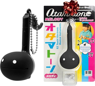 Maywa Denki Cube Otamatone Melody plastic Black from Japan With Tracking