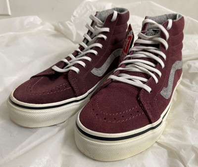 

Женские Vans SK8-Hi Slim Vintage Suede Red Mahogany (VN00018IJV3) — 5,5–5,5