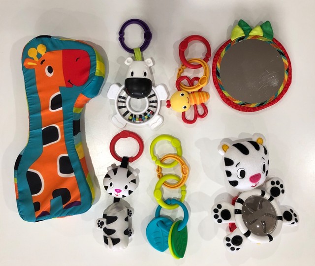 bright starts spots stripes play gym