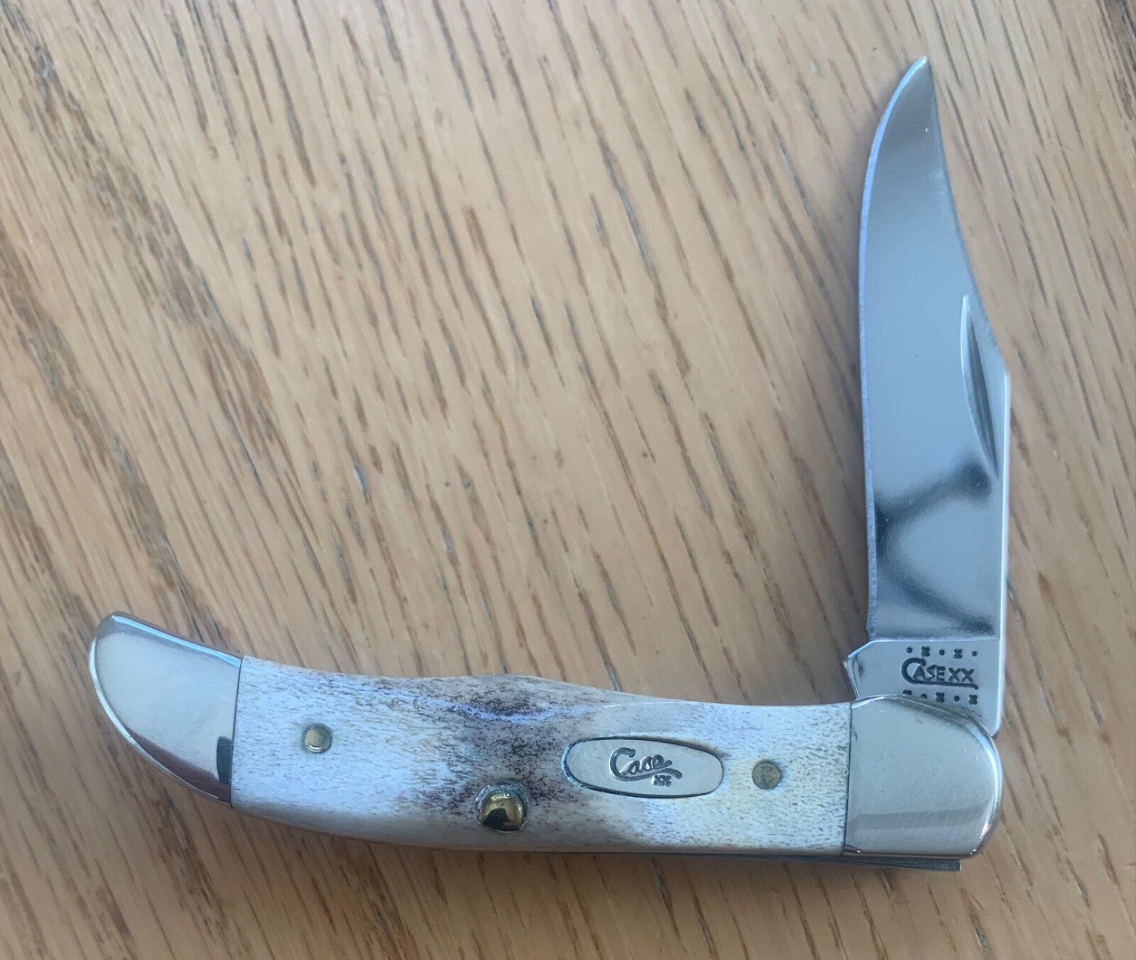 CASE STAG POCKET HUNTER KNIFE # V51165 SS NEVER USED N5 | eBay