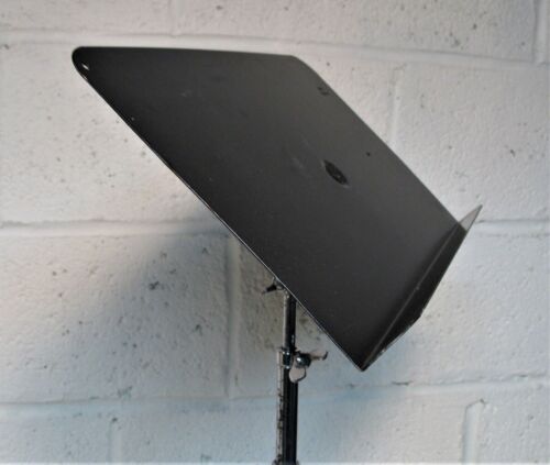 MUSIC STAND for DRUMMERS -UNBRANDED, RARE Vintage mountable on cymbal stand etc.