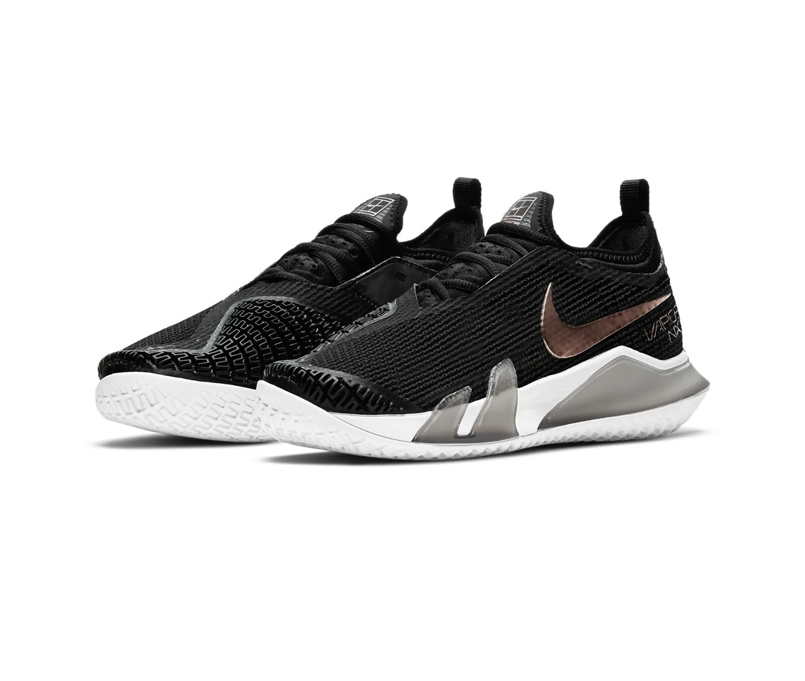 

Женские теннисные туфли Nike React Vapor NXT HC, черные, размер 8, CV0742-002, Черный, Nike React Vapor
