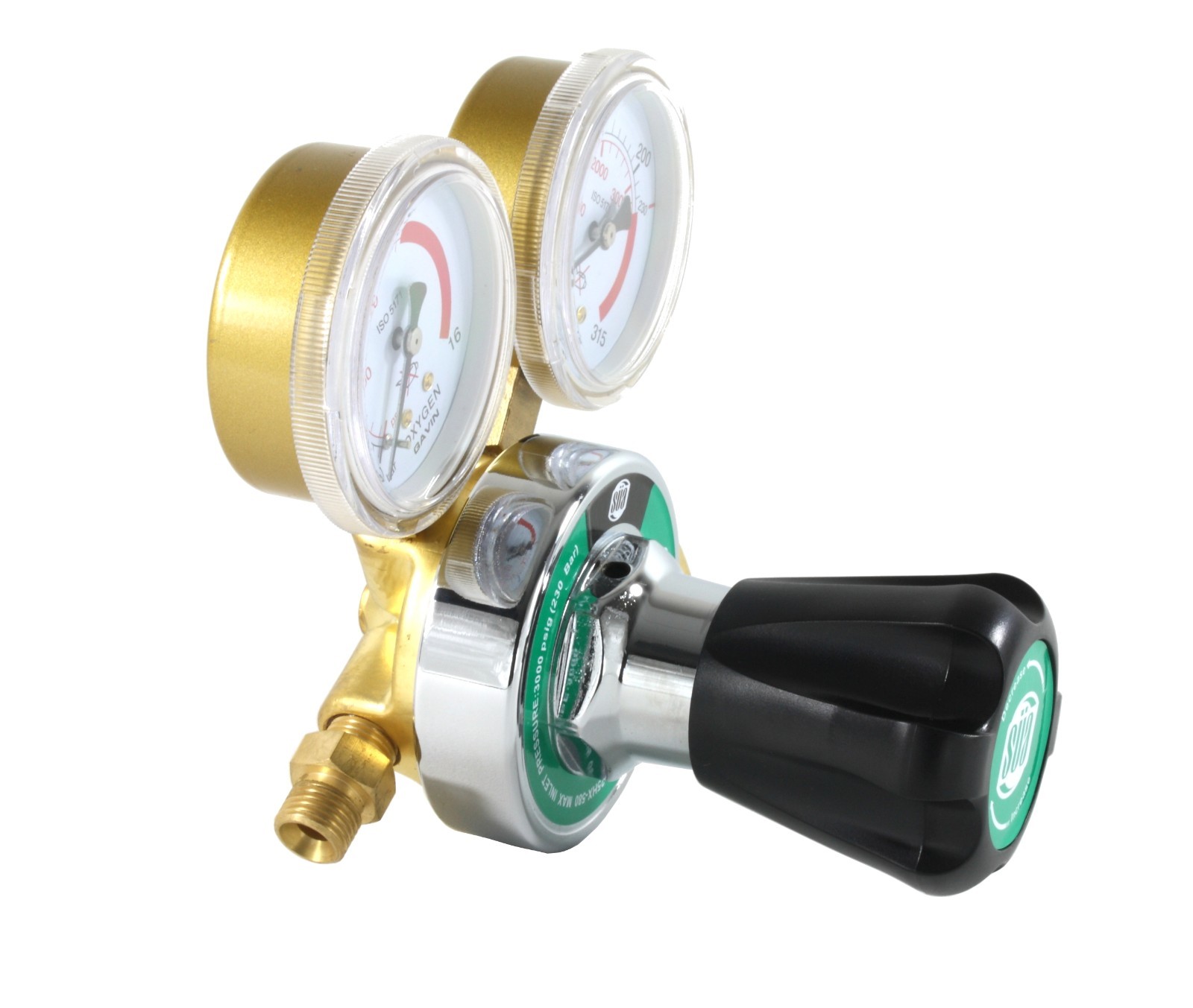 SÜA Oxygen and Acetylene Regulators Combo Welding Gauges 25HX