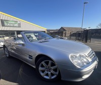 Mercedes SL350, Silver, low mileage, 3.7L Petrol