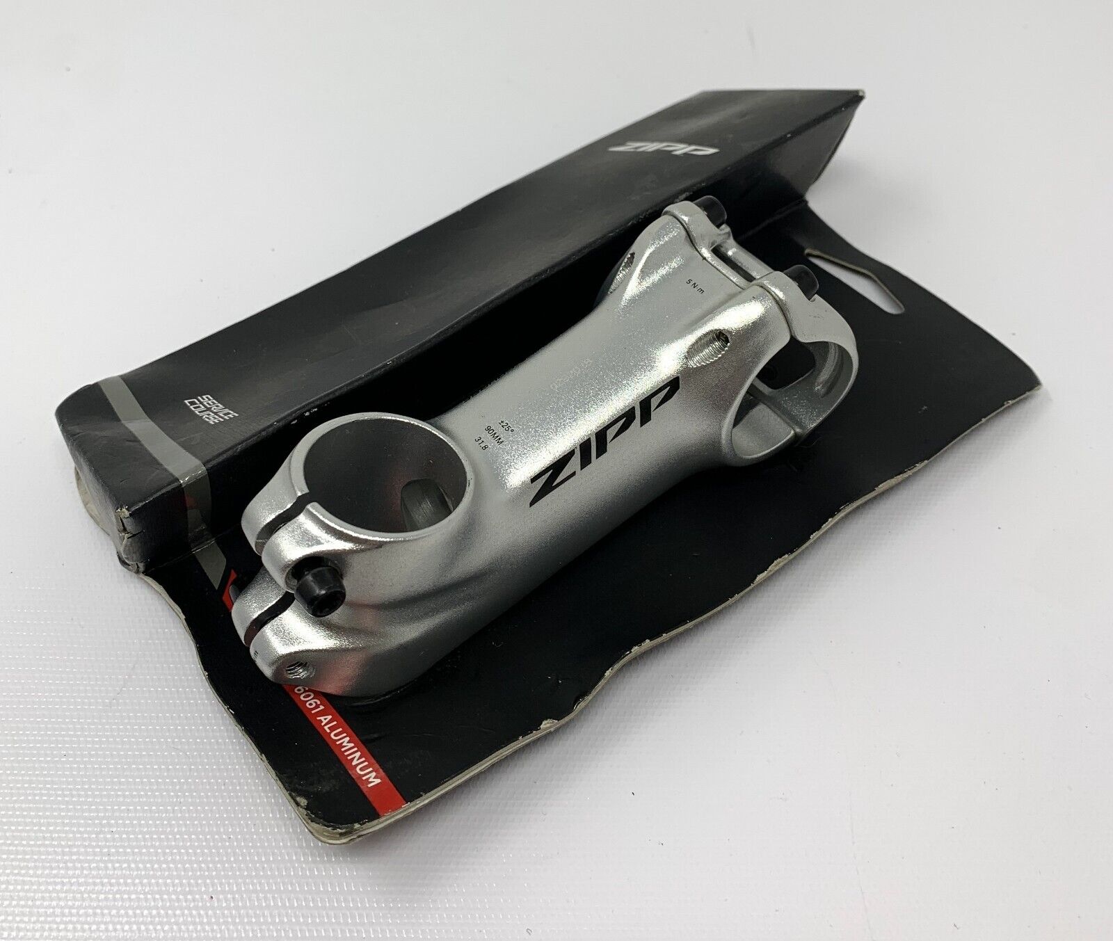 Zipp Service Course 25D x 90mm Silver Stem | eBay Zipp Service Course 25D x 90mm Silver Stem | eBay