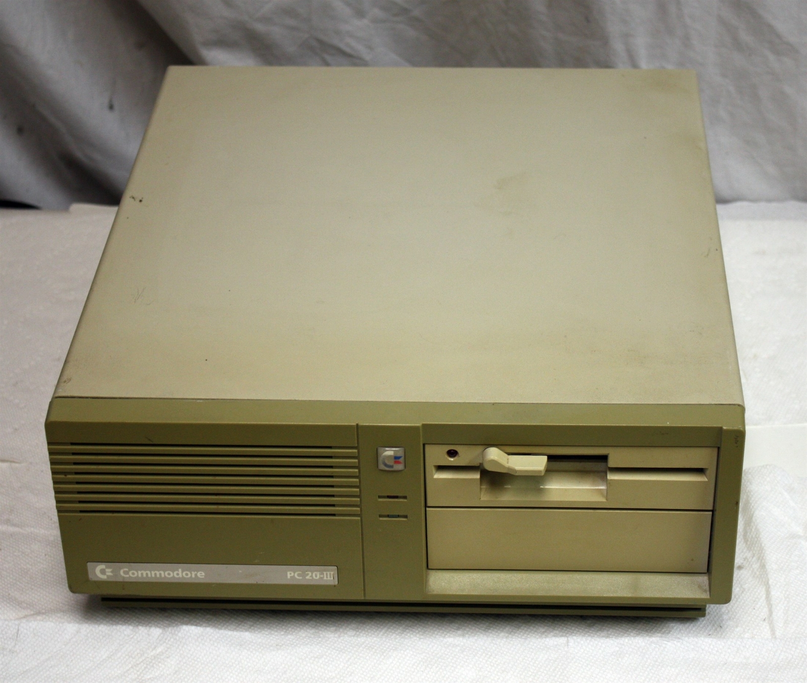 Vintage Commodore Colt PC20-III 8088 IBM PC Clone MS DOS 3.21 640kB RAM, TESTED!