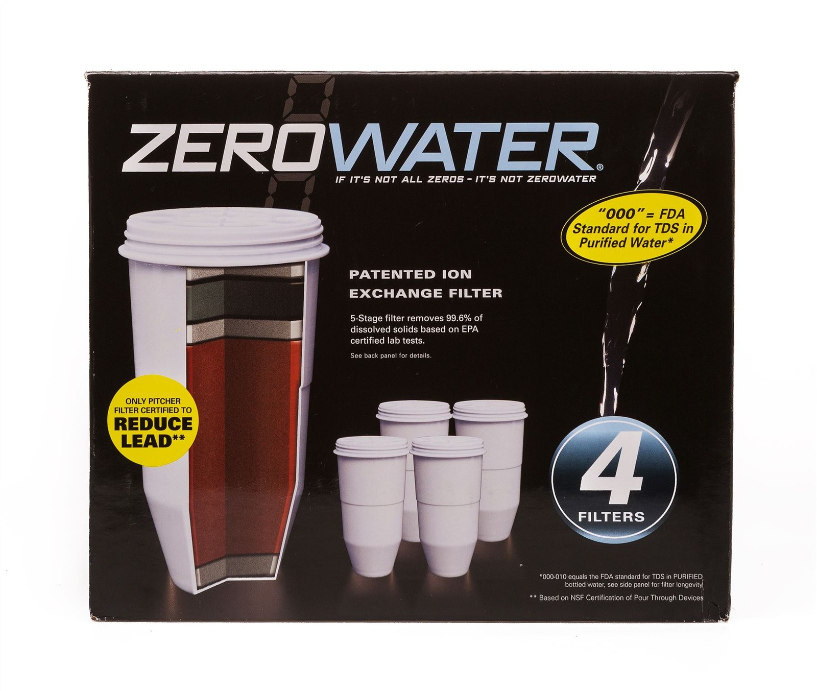 Filtres à Eau Petit électroménager Cuisine Zerowater Sont