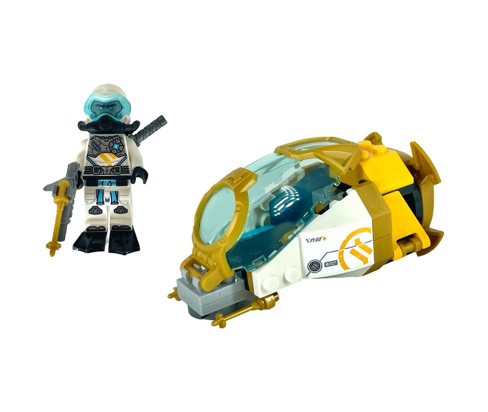 LEGO NINJAGO Scuba Zane Mini Figure & Built Submarine 71754 | eBay LEGO NINJAGO Scuba Zane Mini Figure & Built Submarine 71754 | eBay