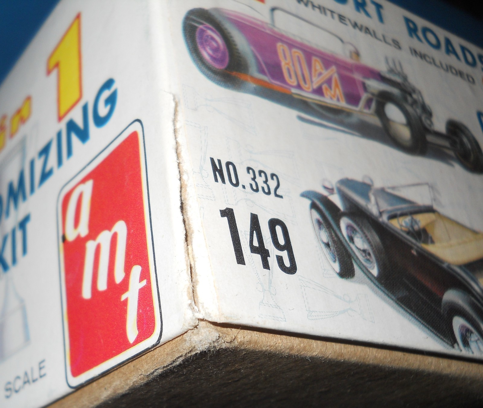 AMT '32 Ford Model B Modified-Vintage Deuce #332 Very Nice-Model Car Swap Meet