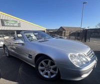 Mercedes SL350, Silver, low mileage, 3.7L Petrol