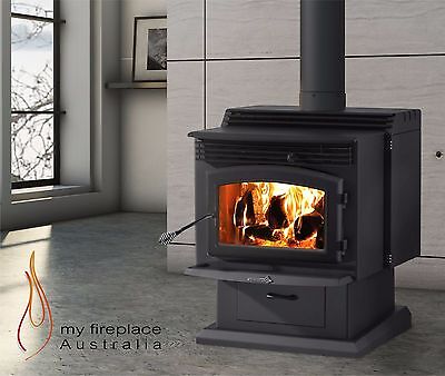 Wood Heater Enerzone Solution 3.4 Pedestal Fireplace - SALE!!!