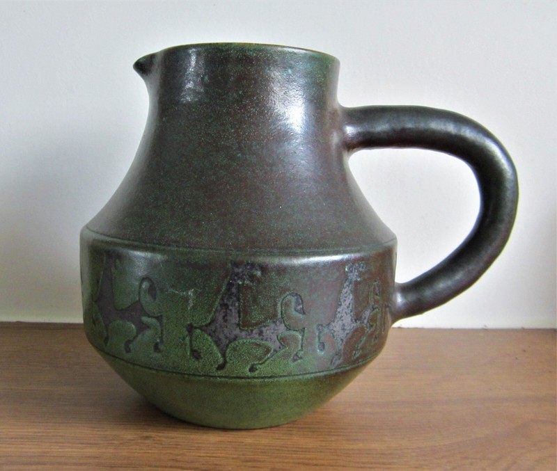 (CÃ©Ramique) Grand Pichet - Robert Meynard - SignÃ©