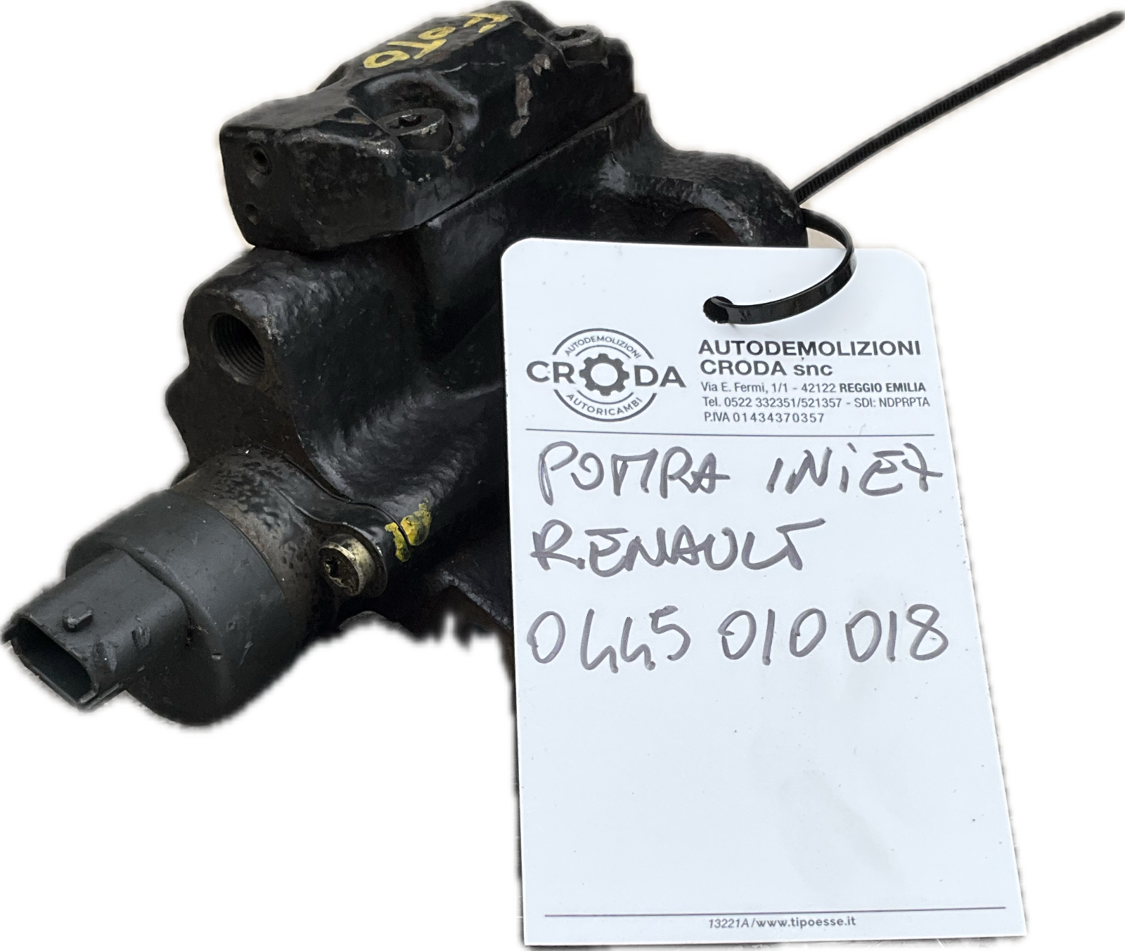 Pompa iniezione per modello RENAULT SCENIC II codice ricambio 0445010018