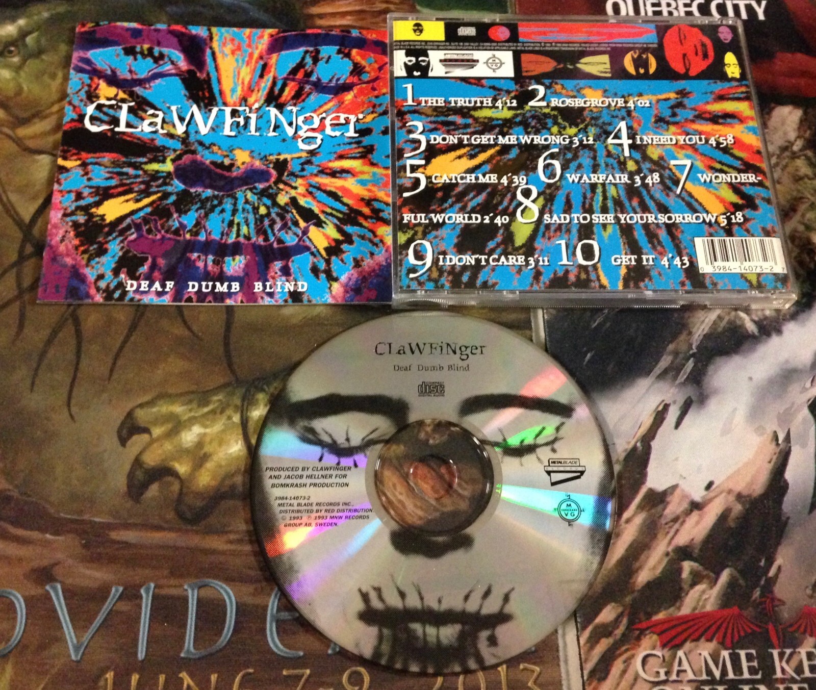 CLAWFINGER/ DEAF DUMB BLIND 新品未使用 レコード Amazon.co.jp: CLAWFINGER DEAF DUMB BLIND レコード : おもちゃ