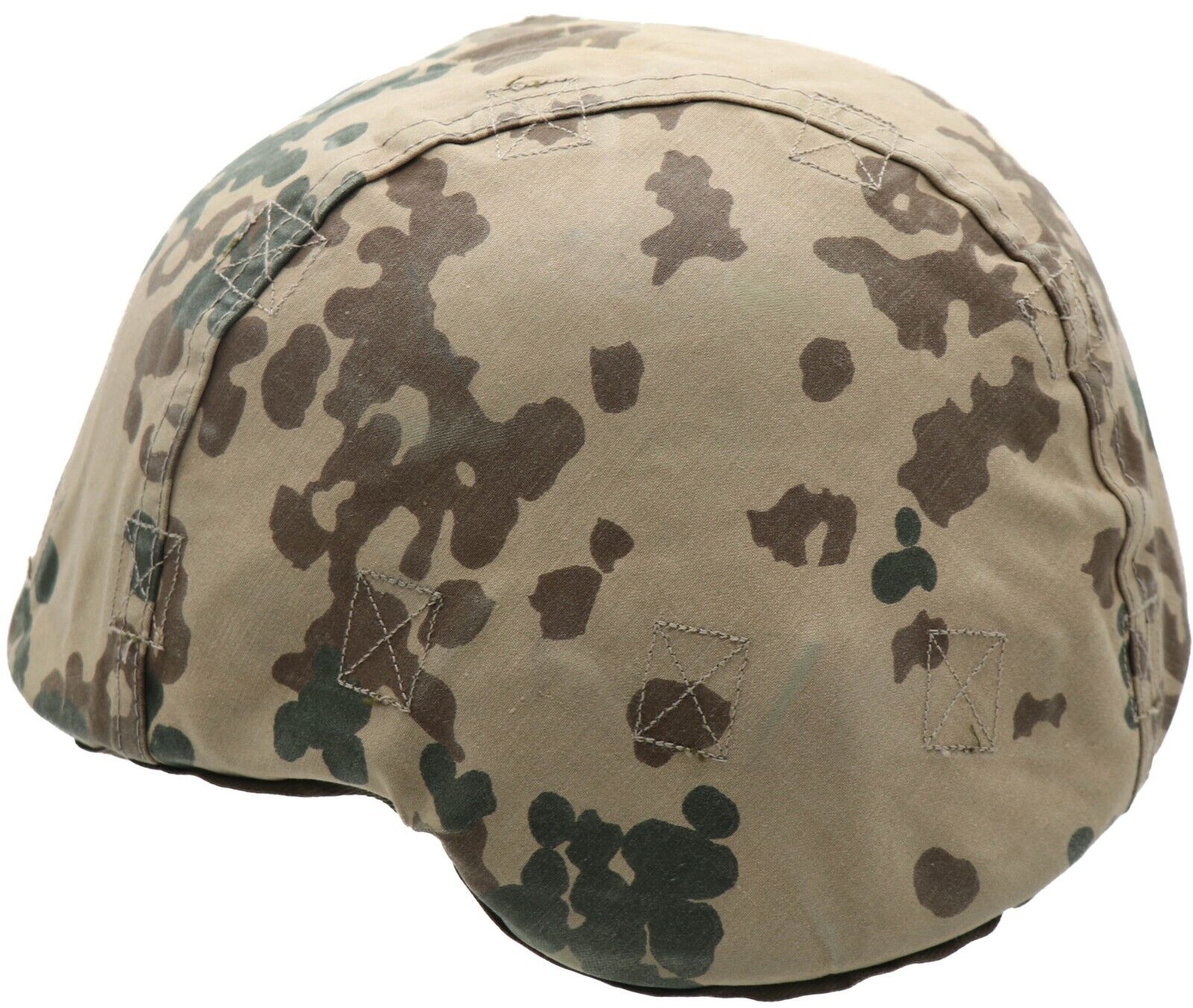 Large (58-60) German Bundeswehr Tropical Flecktarn Helmet Large (58-60) German Bundeswehr Tropical Flecktarn Helmet