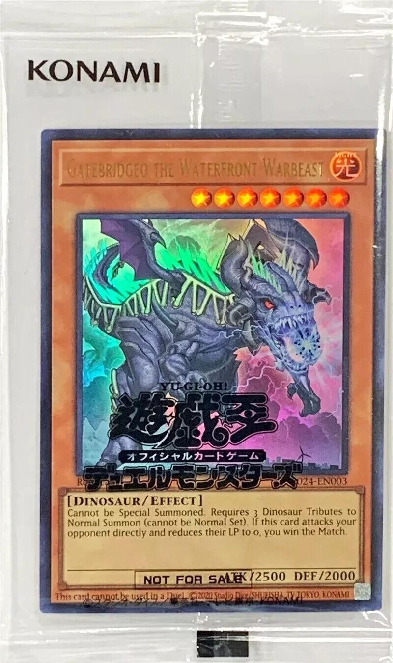 Yugioh Gatebridgeo the Waterfront Warbeast 2024 EN003 Ultra Yugioh Gatebridgeo the Waterfront Warbeast 2024 EN003 Ultra