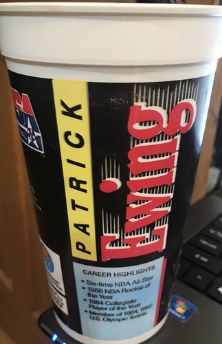 PATRICK EWING SIGNED 1992 DREAM TEAM USA OLYMPIC BASKETBALL MCDONALDS