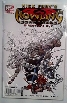 Nick Fury's Howling Commandos #1 b Marvel Comics 2005 Director's Cut Comic Book