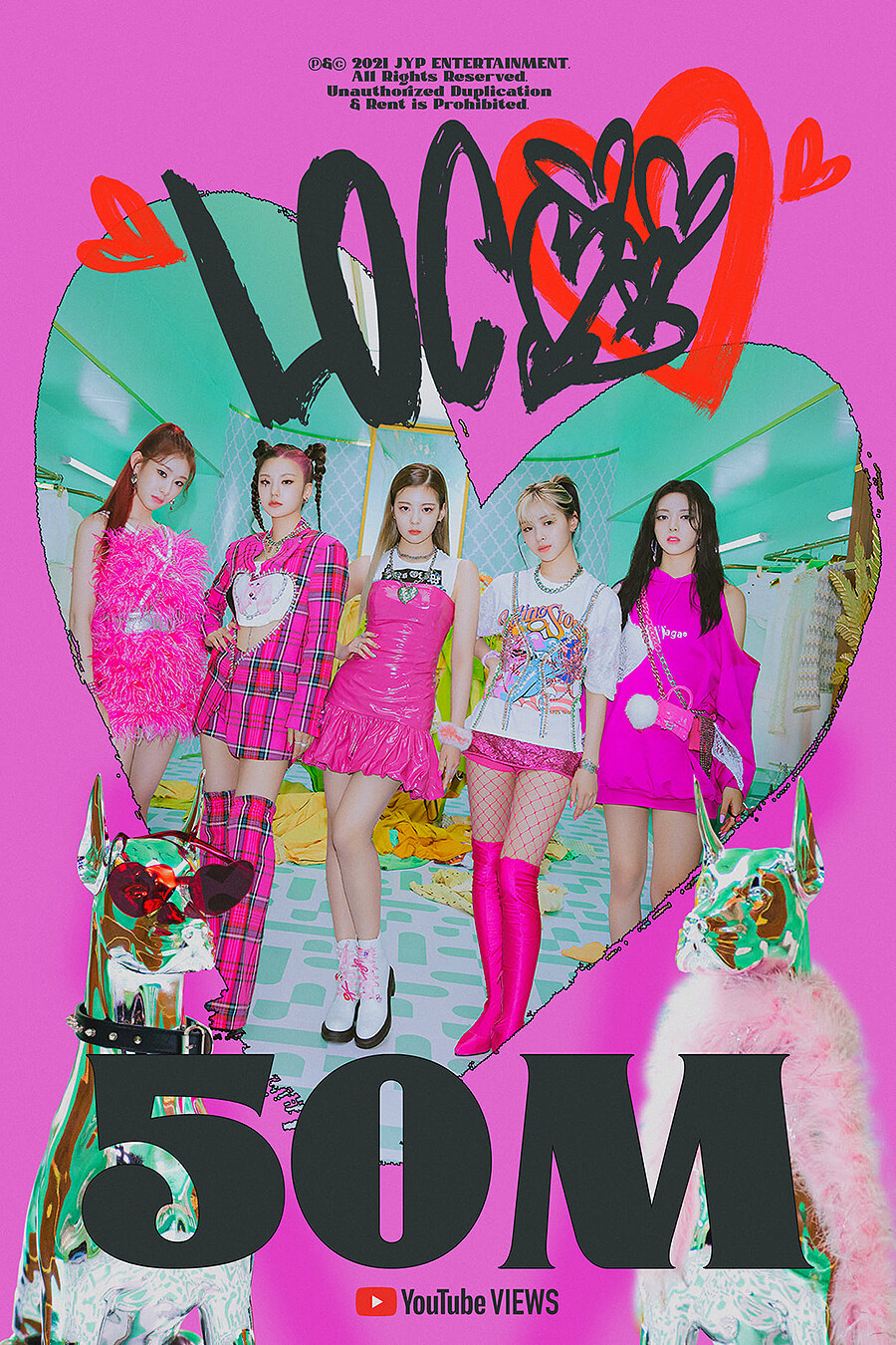 itzy イェジ crazy in love YES24特典 itzy イェジ crazy in love YES24特典
