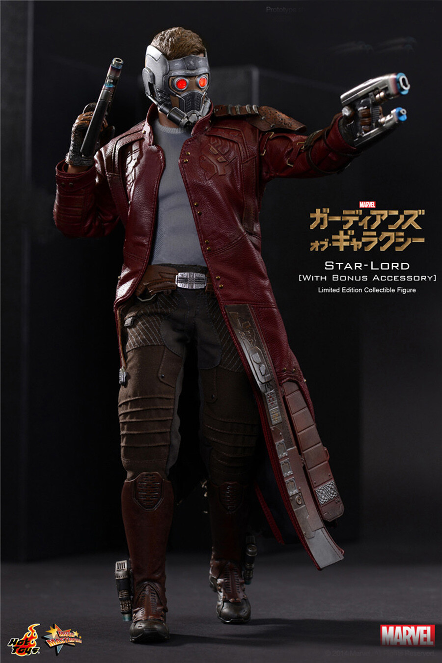 1/6 HOTTOYS MMS255 Guardians Of The Galaxy Peter Jason Quill Star