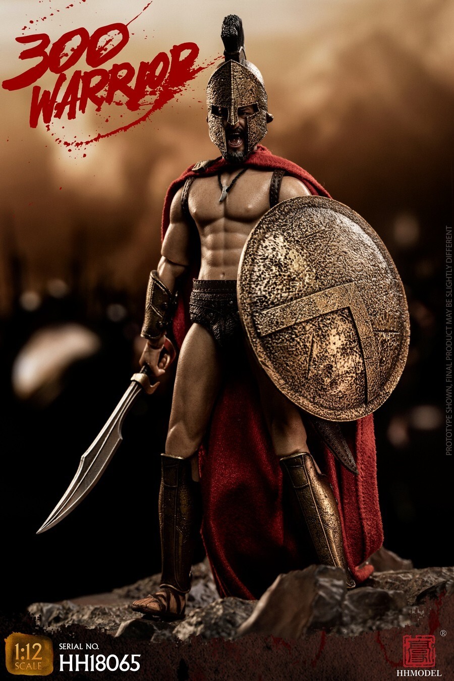 HHMODEL Sparta Warriors 1/12 アクションフィギュア HHModel 1/12 Sparta Warriors Action Figure