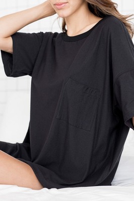 Футболка Lunya Womens Cool Every Body, черная, XS/S/M