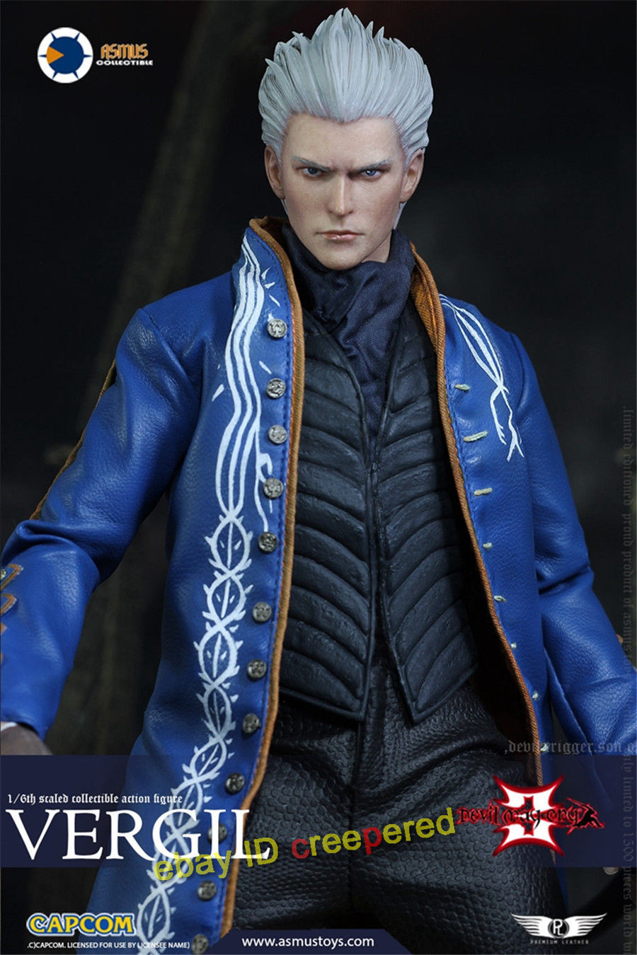 ASMUS TOYS DMC Vergil バージル　1/6 フィギュア Asmus Devil May Cry 5 Vergil 1/6 Scale Action Figure Model