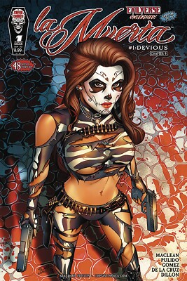 La Muerta Devious #1 Cover A NM 2024 Coffin - Vault 35