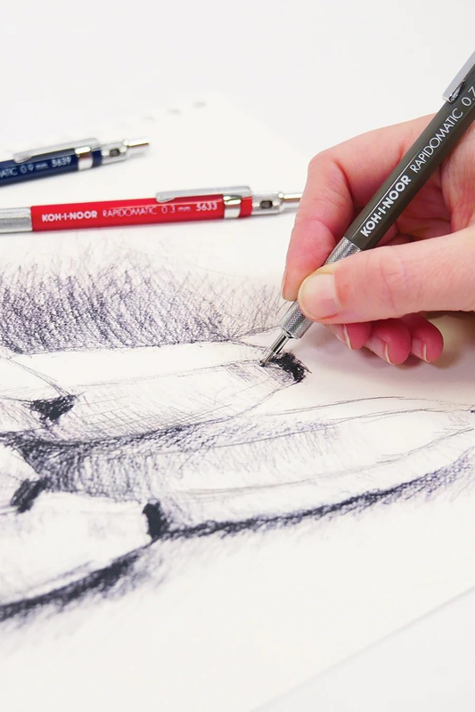 Rapidomatic Mechanical Pencil.9mm lead Navy 1 Each 5639 .9 mm