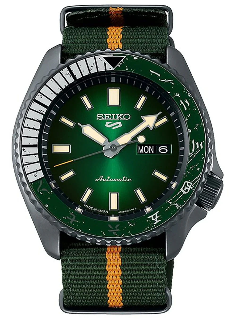 希少✨セイコー 5スポーツ NARUTO SBSA095 限定 コラボ 腕時計 SEIKO 5 Sports x NARUTO & BORUTO Limited Edition SBSA095 LEE