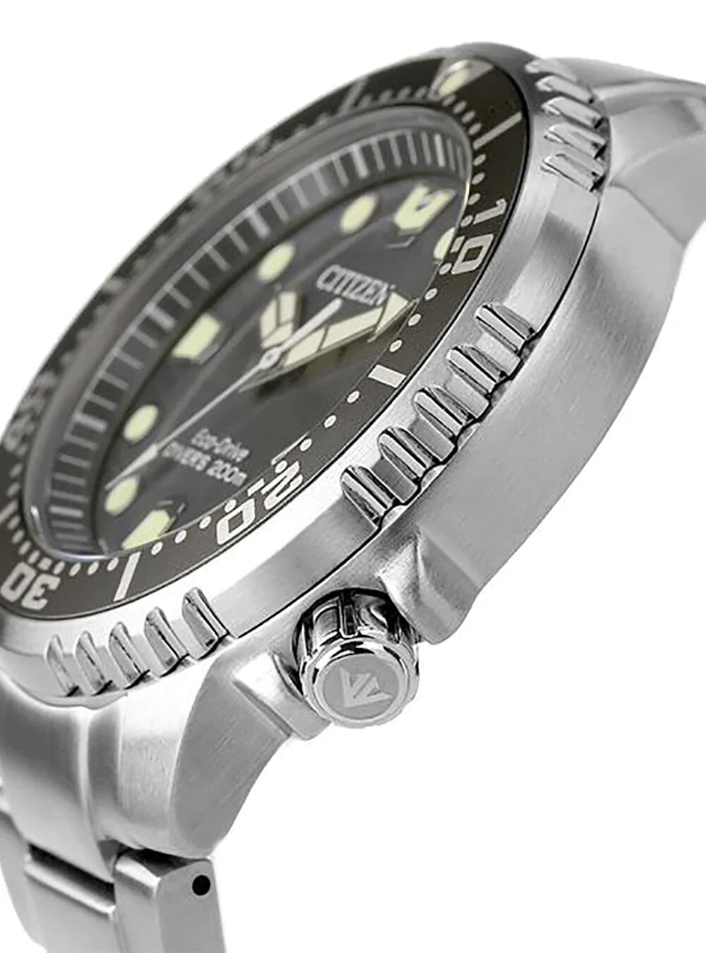 Pre-owned Citizen Promaster Diver Men's Eco Drive Watch - Bn0167-50h