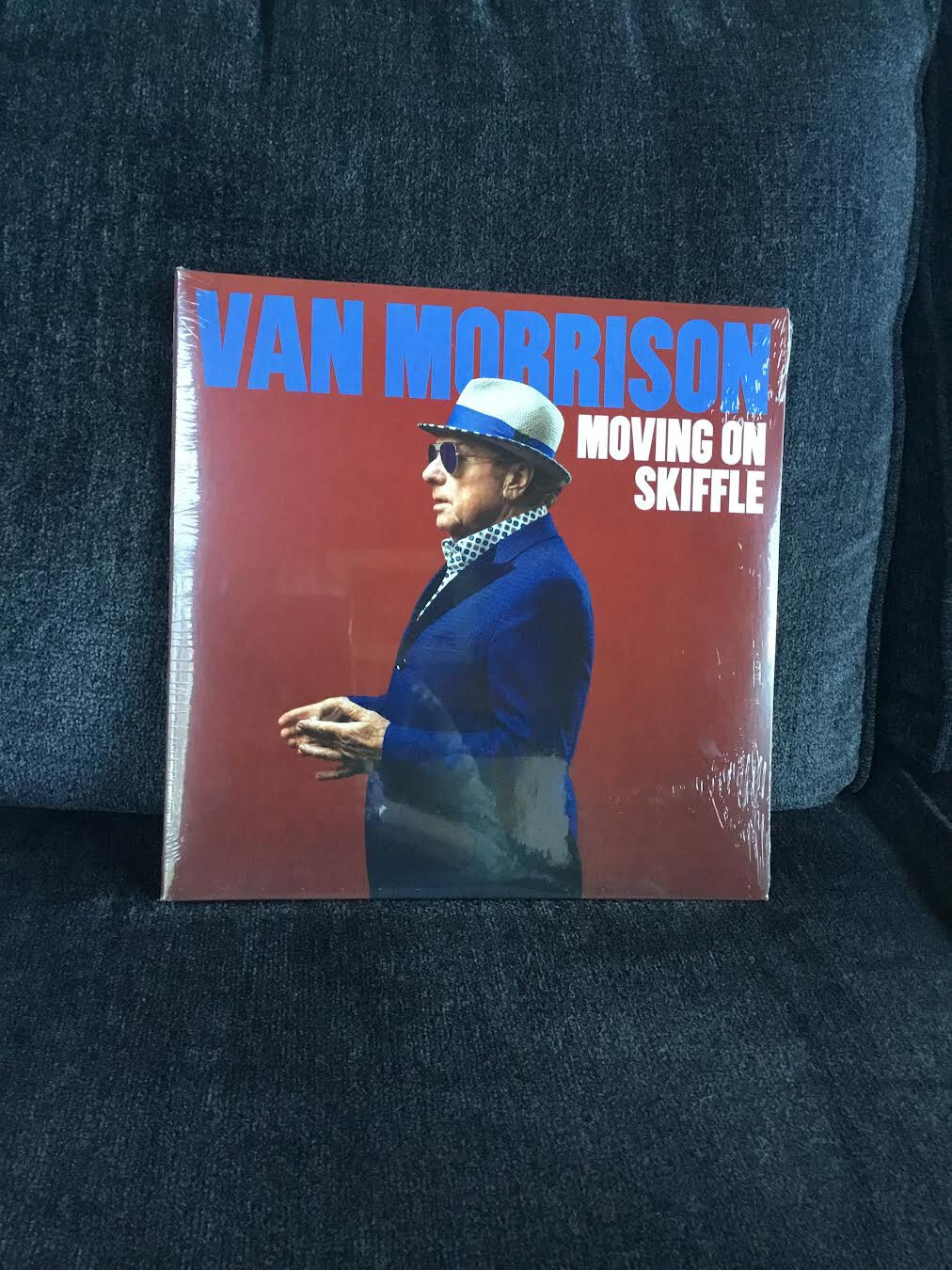 欧2LP Van Morrison Moving On Skiffle (Blue Vinyl) 00602448192363B Exile 未開封 /00520 Van Morrison - Moving On Skiffle - Exile Music - 2023
