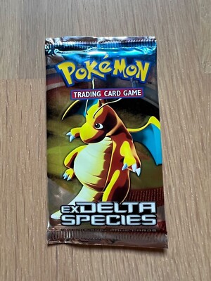 1x NEW POKEMON EX DELTA SPECIES BOOSTER PACK SEALED RARE  ENGLISH UNWEIGHED!