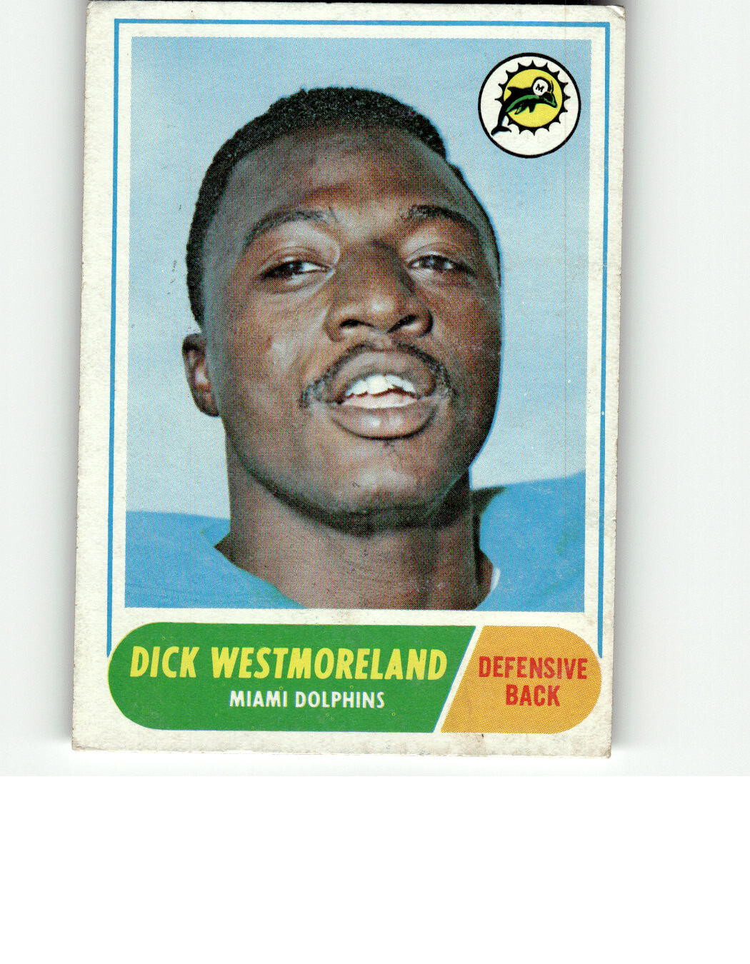⭐️ Bb⭐️ DICK WESTMORELAND 1968 Topps FOOTBALL #118 BUY ANY 2 ITEMS