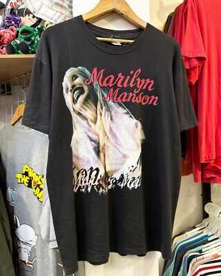 Marilyn Manson  Sweet Dream  Black Short Sleeve Unisex Tshirt Reprint KH5286