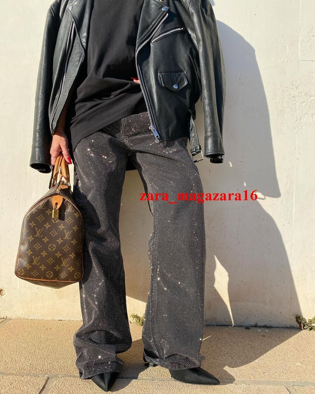 ZARA WOMAN NEW STRAIGHT CUT MID RISE RHINESTONE JEANS ZW ZARA WOMAN NEW STRAIGHT CUT MID RISE RHINESTONE JEANS ZW