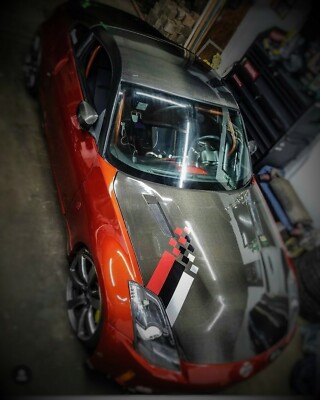 03-04-05-06-07-08 FULL CARBON FIBER TOP DOOR A-PILLARS FITS NISSAN 350Z 350 Z