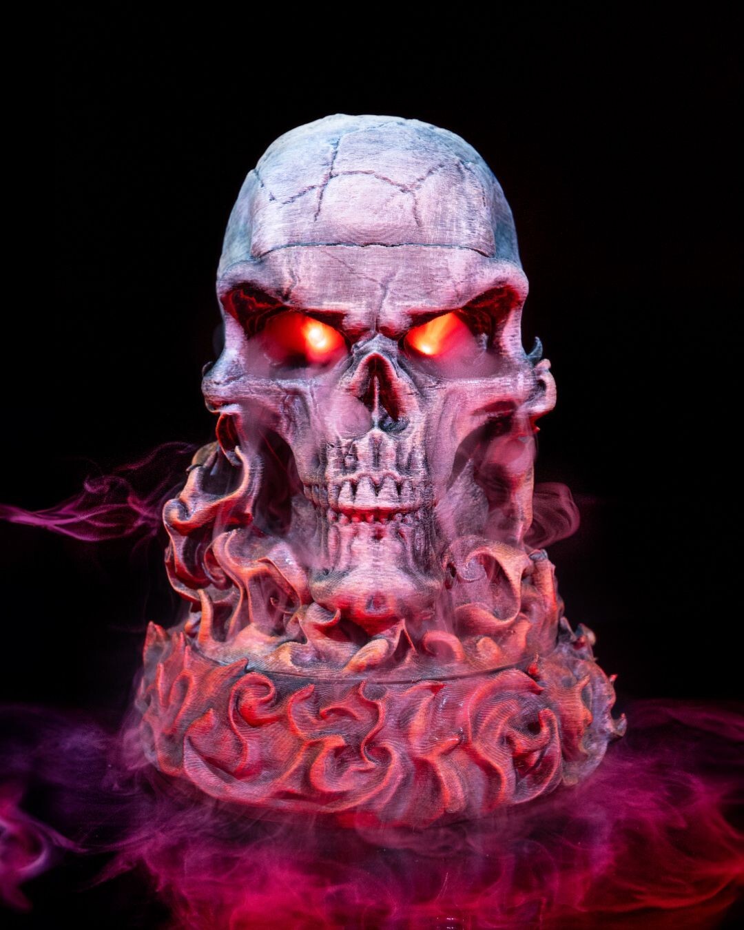 Misting Eyes Cursed Skull Humidifier | eBay